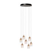 Lucide Berliane - hanglamp - Ø 39 x 164,5 cm - 7 x 3,8W dimbare LED in...
