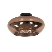 Vico Elevate Glass - plafondlamp - Ø 40 x 22 cm - koper