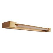Maxlight Flink - wandlamp - 60 x 10 x 4 cm - 18W LED incl. - IP44 - go...