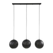 Vico Zip - hanglamp - 115 x 30 x 150 cm - zwart