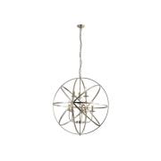 Searchlight Orbit - hanglamp - Ø  80 x 200 cm - antiek messing