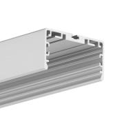Klus LIPOD-50 - LED profiel - 5 x 2,6 cm - geanodiseerd zilver