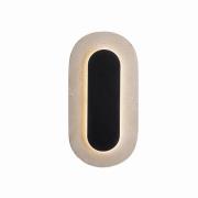 Maxlight Travertino - wandlamp - 30 x 15 x 5 cm - 10W LED incl. - zwar...