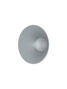 Nova Luce Edem - wandlamp - Ø 25 x 11 cm - 9W LED incl. - blauwgrijs