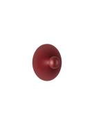 Nova Luce Edem - wandlamp - Ø 25 x 11 cm - 9W LED incl. - rood