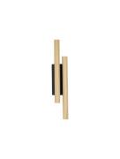 Nova Luce Paron - wandlamp - 5,5 x 38 x 7 cm - 15W LED incl. - zandzwa...