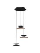 Nova Luce Morfi - hanglamp - Ø 42 x 161 cm - 15W dimbare LED incl. - z...