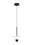 Nova Luce Luet - hanglamp - Ø 26 x 180 cm - 11W LED incl. - zandzwart ...