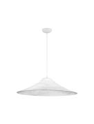 Nova Luce Oket - hanglamp - Ø 90 x 180 cm - zandwit