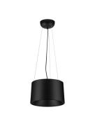 Nova Luce Atil - hanglamp - Ø 35 x 210 cm - 24W LED incl. - zandzwart