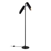 Design For The People Rochelle - vloerlamp - 29 x 145 cm - zwart