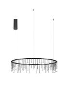 Nova Luce Stellar - hanglamp - Ø 80 x 150 cm - 31W dimbare LED incl. -...
