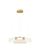 Nova Luce Aider - hanglamp - Ø 63 x 130 cm - 34W dimbare LED incl. - m...