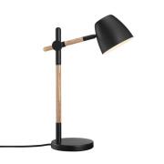 Nordlux Theo - tafellamp - Ø 12,5 x 42,7 cm - zwart