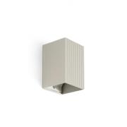Faro Lune I - wandlamp - 8 x 10 x 6,5 cm - grijs