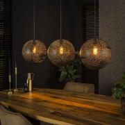 Vico Zip - hanglamp - 115 x 30 x 150 cm - zwart