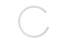 Nova Luce - veerring voor mr16 - transparant