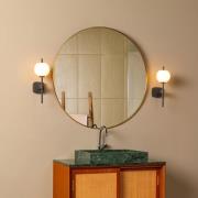 Lucide Elda - wandlamp - 18,4 x 12 x 34,5 cm - IP44 - zwart