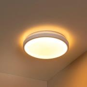 Lucide Dasher - plafondlamp - Ø 34,8 x 9,8 cm - 18W LED incl. - IP44 -...