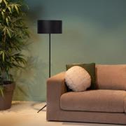 Lucide Tondo - vloerlamp - Ø 38 x 147 cm - zwart