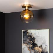 Lucide Marius - plafondverlichting - Ø20 x 22 cm - mat goud/messing