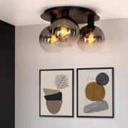 Lucide Marius - plafondverlichting - Ø 50 x 22 cm - zwart