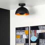 Lucide Siemon - plafondverlichting - Ø25 x 19 cm - zwart