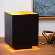 Lucide Suzy - tafellamp vierkant  - Ø 12 x 16 cm - zwart