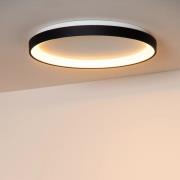 Lucide Vidal - plafondverlichting - Ø 48 x 6 cm - 38W LED incl. - zwar...
